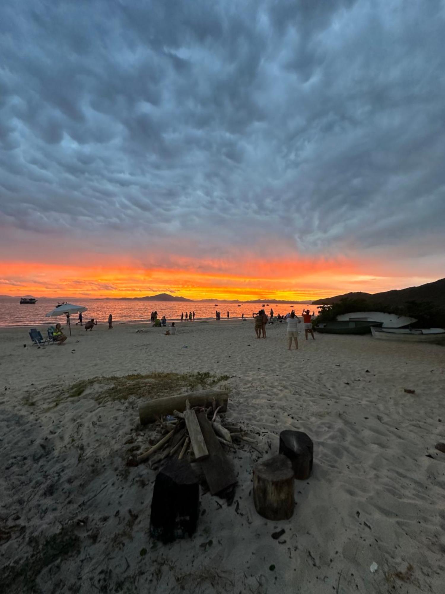 Pe Na Areia, Tranquilidade,Conforto,2 Quartos, Ar-Cond, Wi-Fi, Pet-Friendly, 7 Pessoas, Villa Bombinhas Kültér fotó